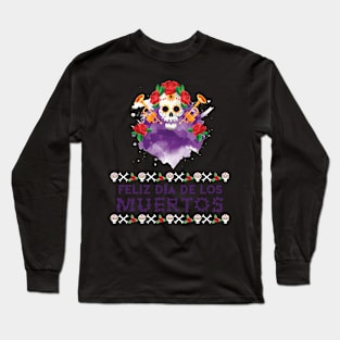 Dia De Los Muertos Long Sleeve T-Shirt